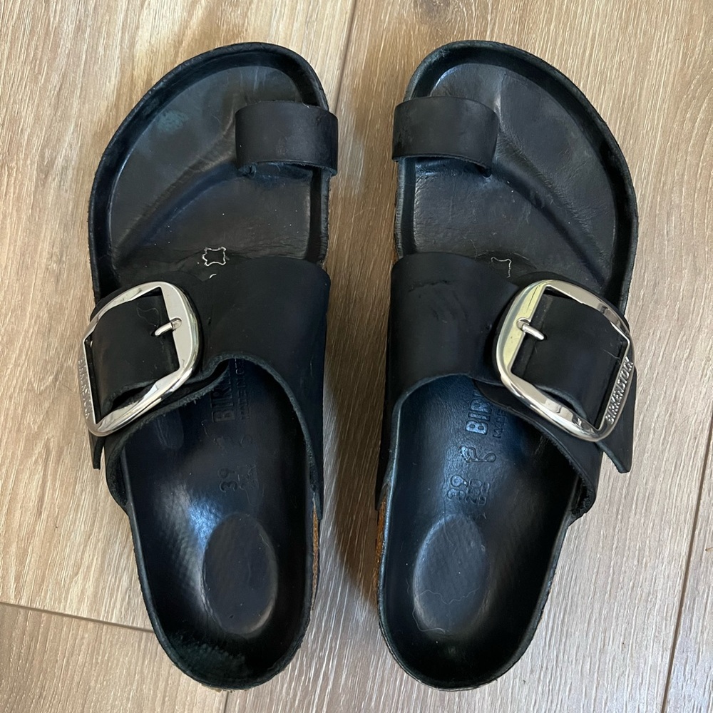 Birkenstock Miramar Sandals Size 39 Black